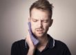 man suffering from Traumatic Dental Injuries