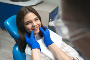 child preparing for a root canal treatment