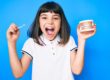 young girl getting braces for kids