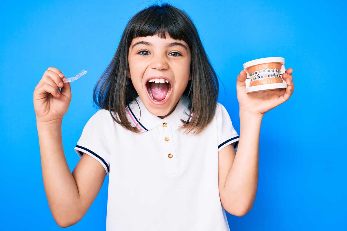 3 Benefits of braces for kids young girl getting braces for kids